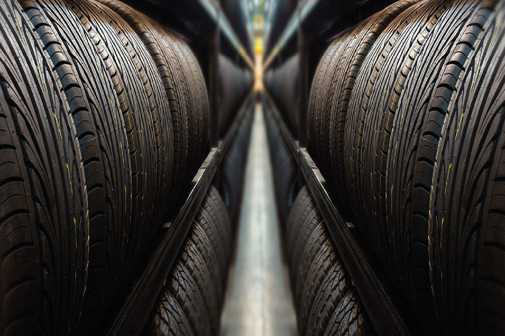 انبار داری لاستیک